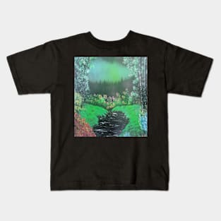 Garden in sunlight Kids T-Shirt